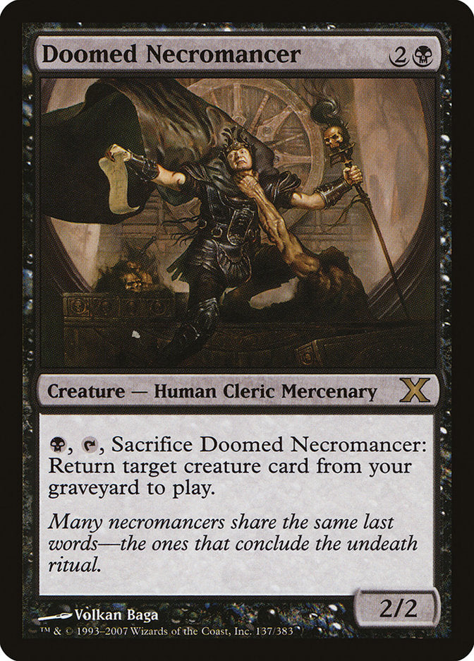 Doomed Necromancer [Tenth Edition] | Webway Games