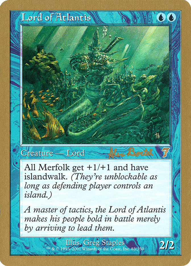 Lord of Atlantis (Alex Borteh) [World Championship Decks 2001] | Webway Games