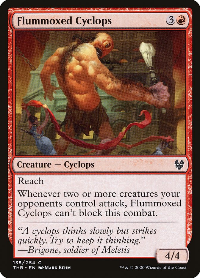 Flummoxed Cyclops [Theros Beyond Death] | Webway Games