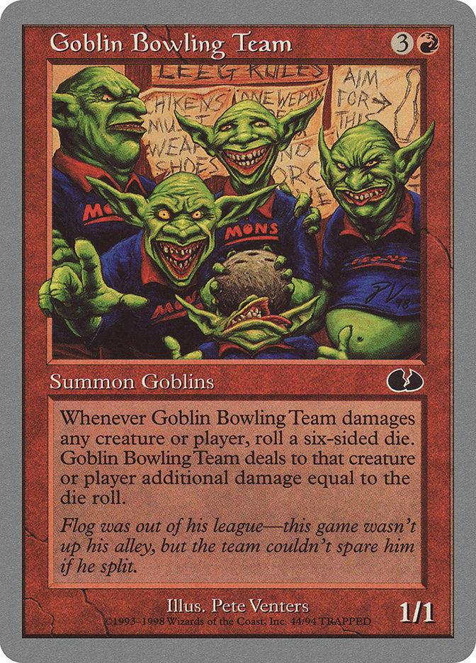 Goblin Bowling Team [Unglued] | Webway Games