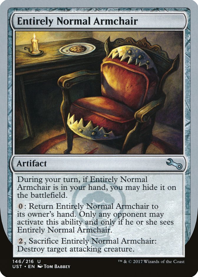 Entirely Normal Armchair [Unstable] | Webway Games