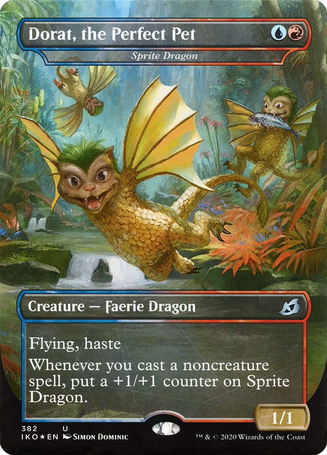 Sprite Dragon - Dorat, the Perfect Pet (Godzilla Series) [Ikoria: Lair of Behemoths] | Webway Games