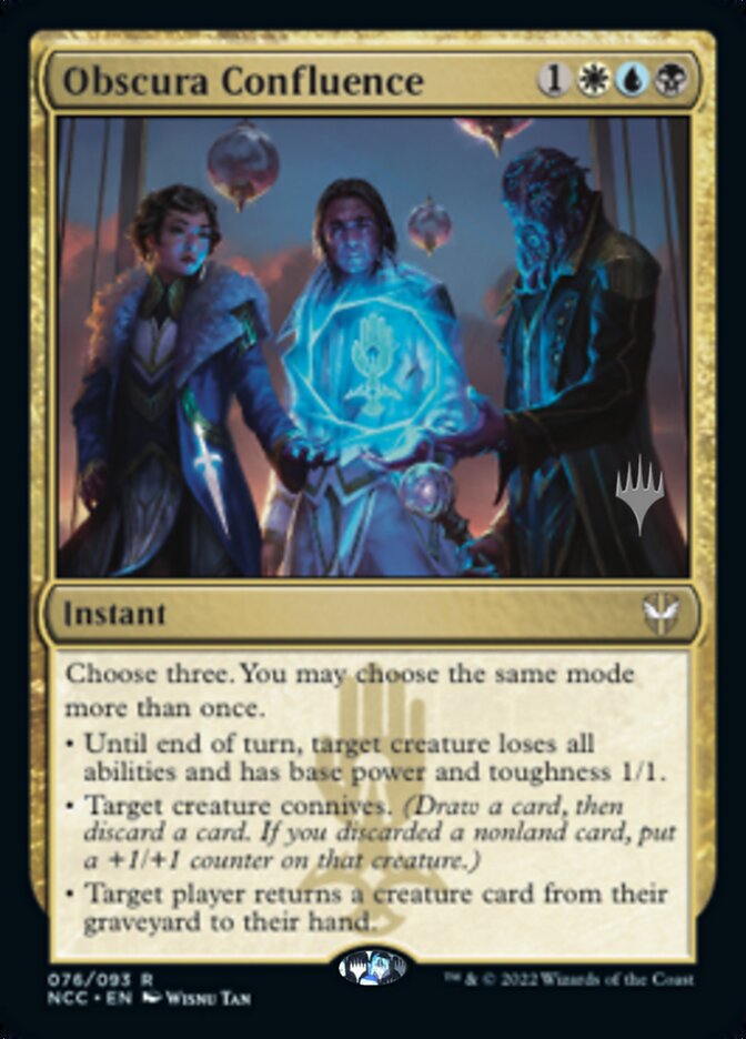 Obscura Confluence (Promo Pack) [Streets of New Capenna Commander Promos] | Webway Games