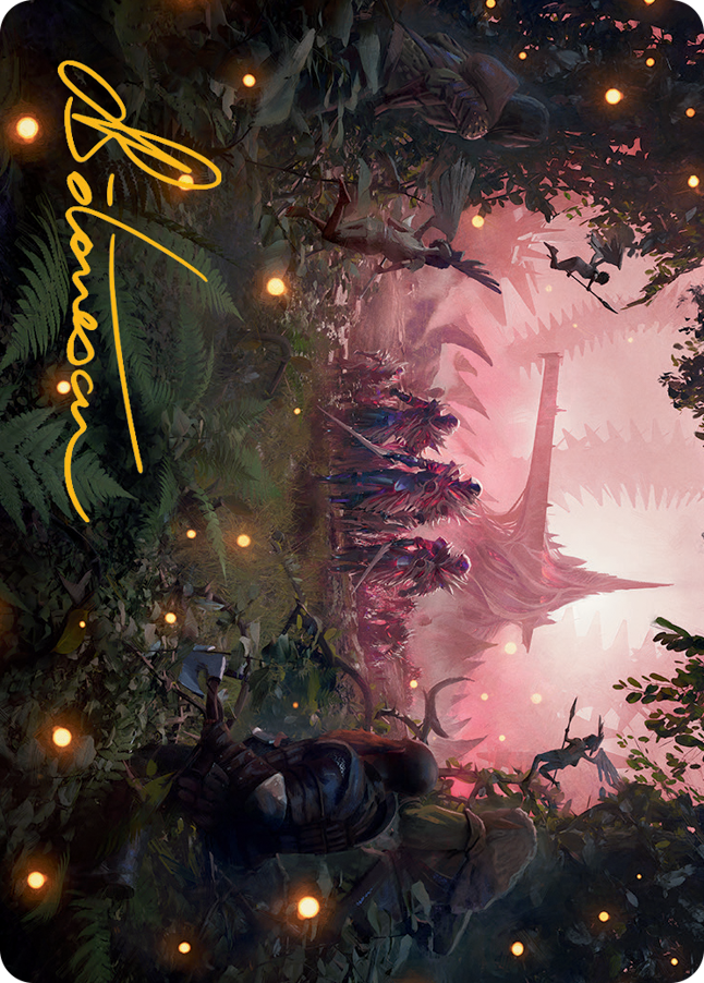 Invasion of Eldraine Art Card (Gold-Stamped Signature) [March of the Machine Art Series] | Webway Games