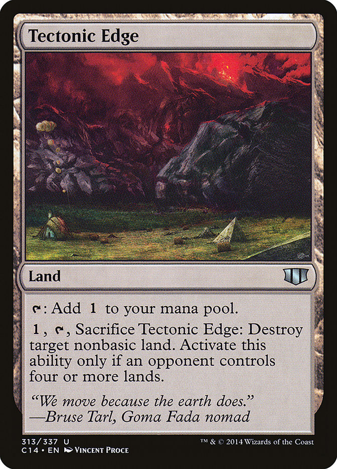 Tectonic Edge [Commander 2014] | Webway Games