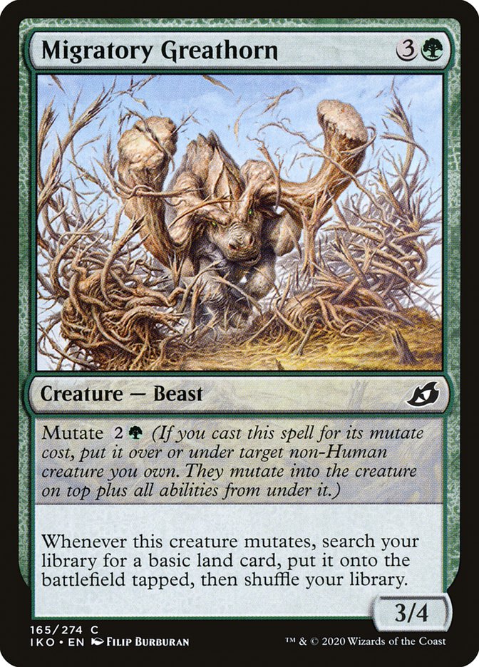 Migratory Greathorn [Ikoria: Lair of Behemoths] | Webway Games