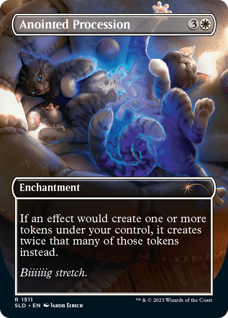 Anointed Procession // Anointed Procession [Secret Lair Commander Deck: Raining Cats and Dogs] | Webway Games