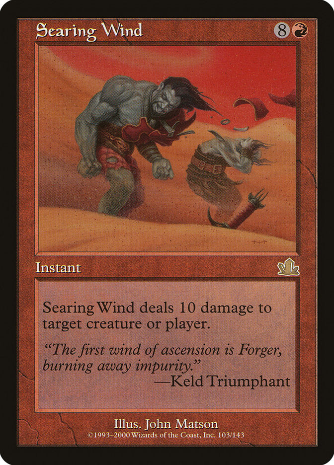 Searing Wind [Prophecy] | Webway Games