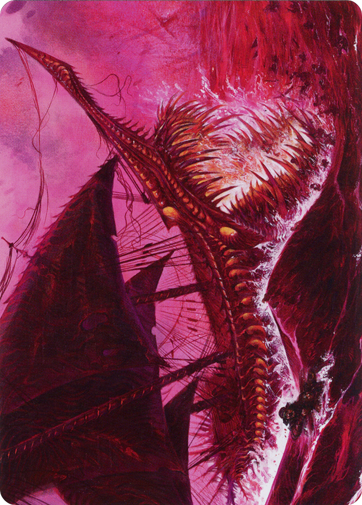Marauding Dreadship Art Card [March of the Machine Art Series] | Webway Games