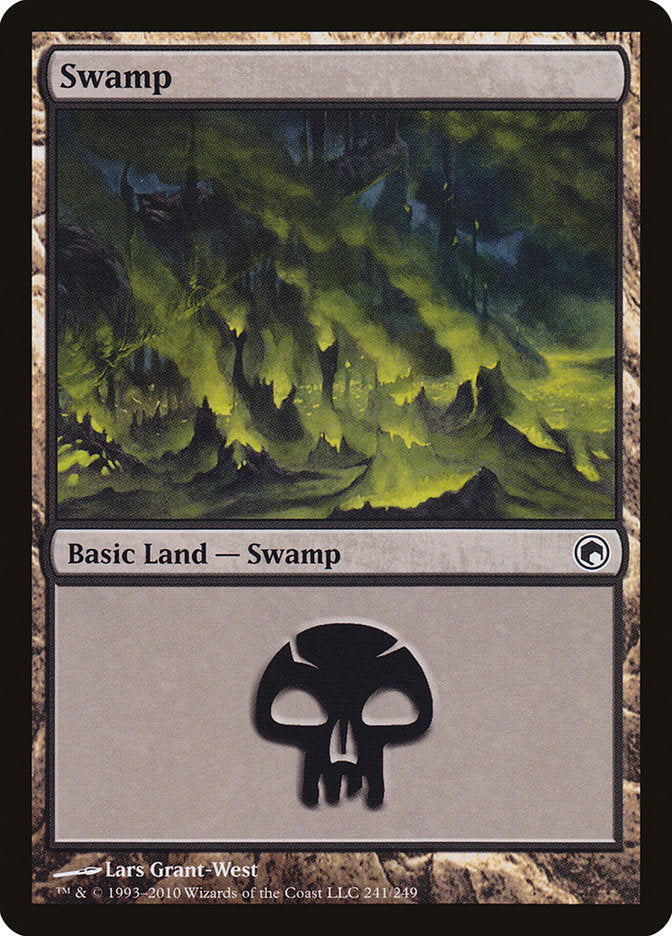 Swamp (#241) [Scars of Mirrodin] | Webway Games
