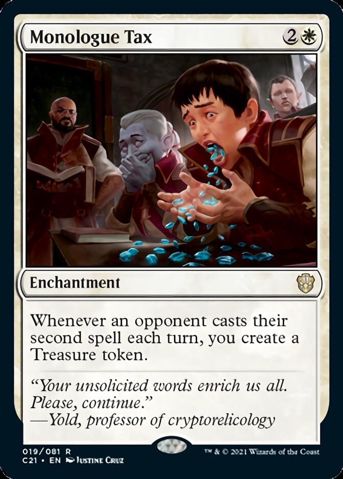 Monologue Tax [Commander 2021] | Webway Games