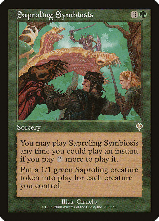 Saproling Symbiosis [Invasion] | Webway Games