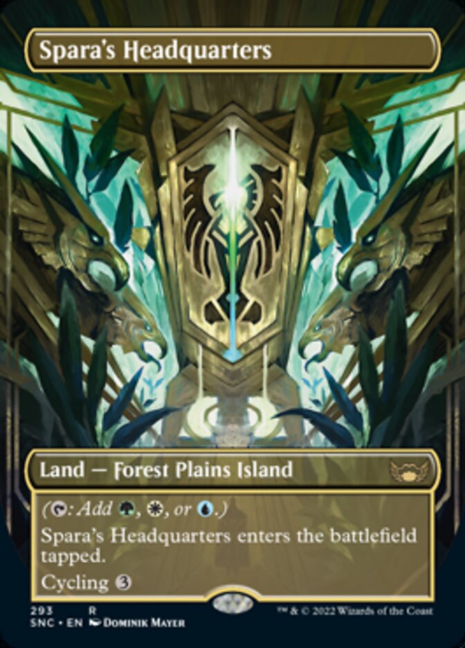 Spara's Headquarters (Borderless Alternate Art) [Streets of New Capenna] | Webway Games