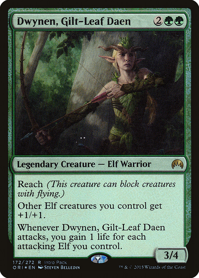 Dwynen, Gilt-Leaf Daen [Magic Origins Promos] | Webway Games