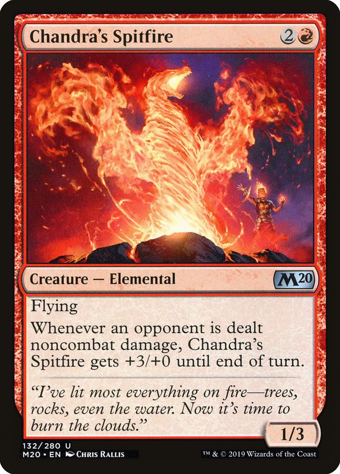 Chandra's Spitfire [Core Set 2020] | Webway Games