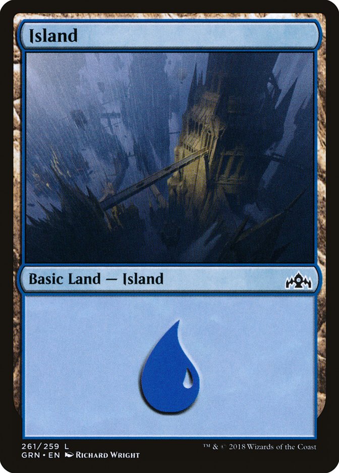 Island (#261) [Guilds of Ravnica] | Webway Games