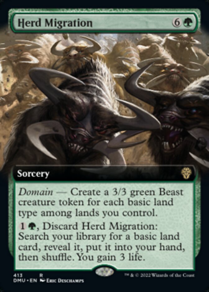 Herd Migration (Extended Art) [Dominaria United] | Webway Games