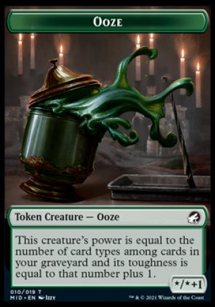 Ooze Token [Innistrad: Midnight Hunt Tokens] | Webway Games
