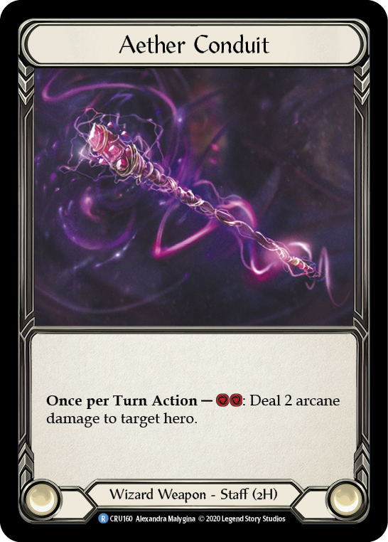 Aether Conduit [CRU160] 1st Edition Normal | Webway Games