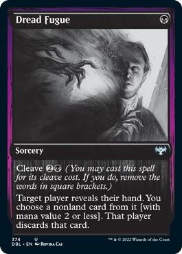 Dread Fugue [Innistrad: Double Feature] | Webway Games