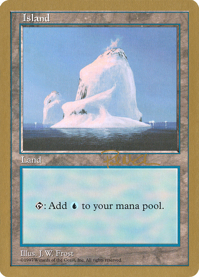 Island (pm437) (Paul McCabe) [World Championship Decks 1997] | Webway Games