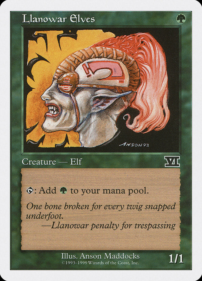Llanowar Elves [Battle Royale Box Set] | Webway Games