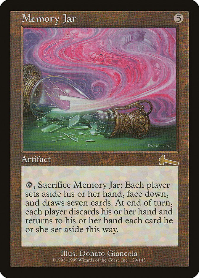 Memory Jar [Urza's Legacy] | Webway Games