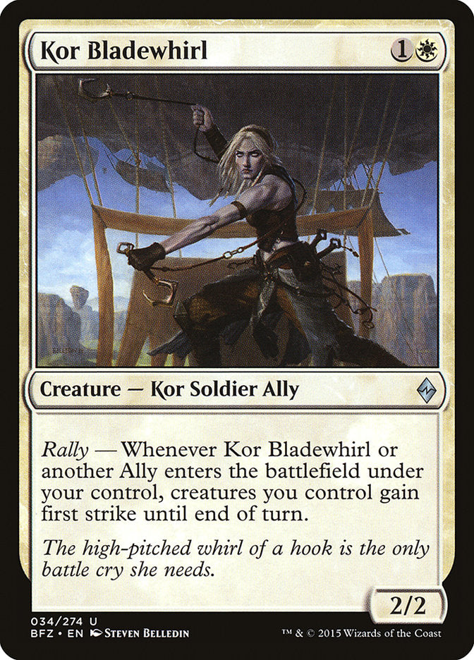 Kor Bladewhirl [Battle for Zendikar] | Webway Games