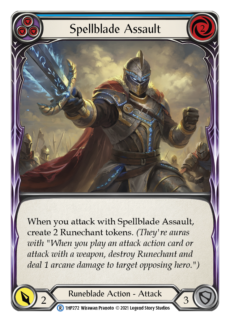 Spellblade Assault (Blue) [1HP272] | Webway Games