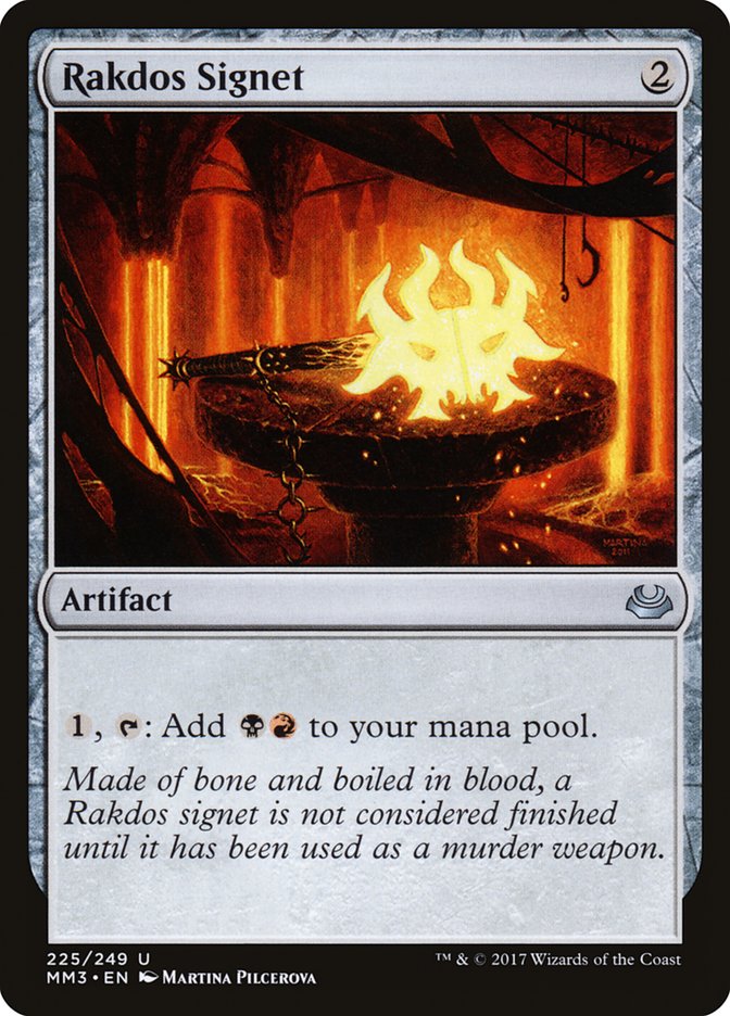 Rakdos Signet [Modern Masters 2017] | Webway Games