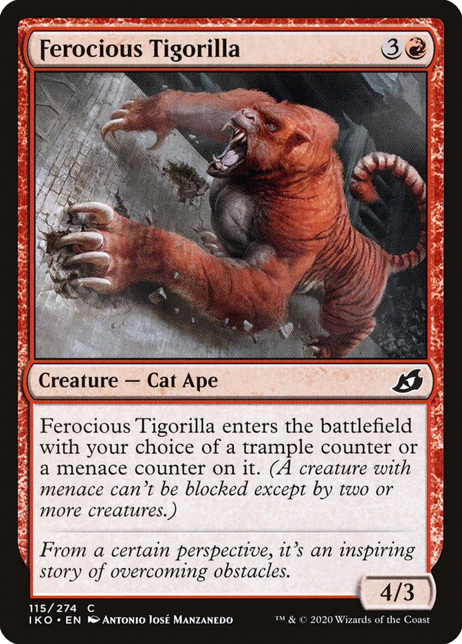 Ferocious Tigorilla [Ikoria: Lair of Behemoths] | Webway Games