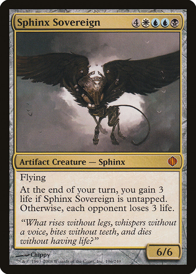 Sphinx Sovereign [Shards of Alara] | Webway Games