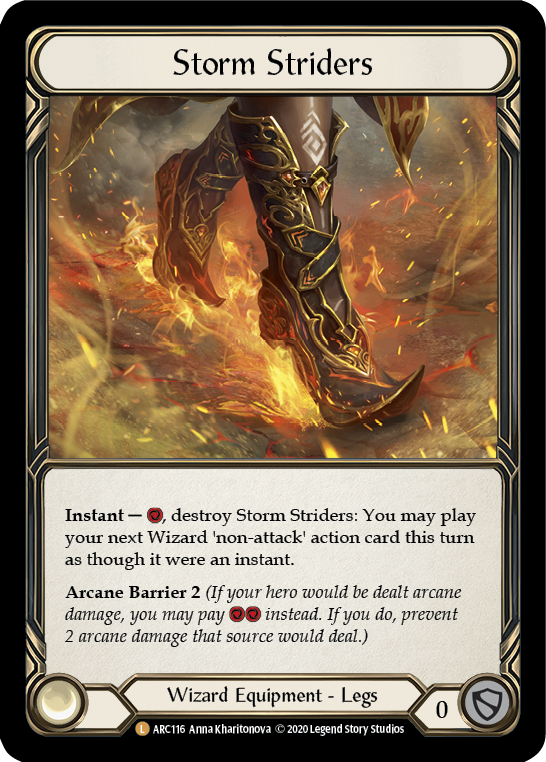 Storm Striders [ARC116] Unlimited Rainbow Foil | Webway Games