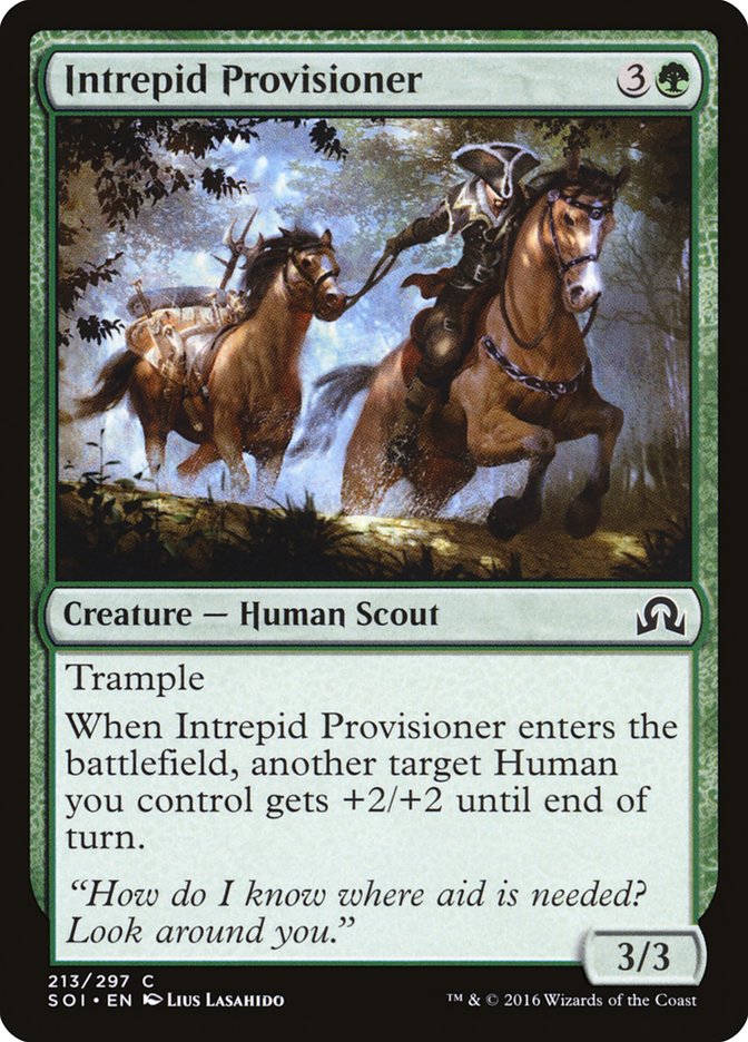 Intrepid Provisioner [Shadows over Innistrad] | Webway Games