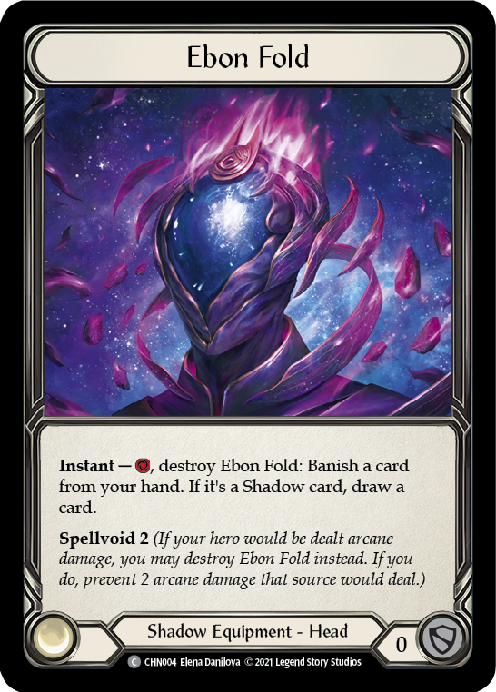 Ebon Fold [CHN004] (Monarch Chane Blitz Deck) | Webway Games
