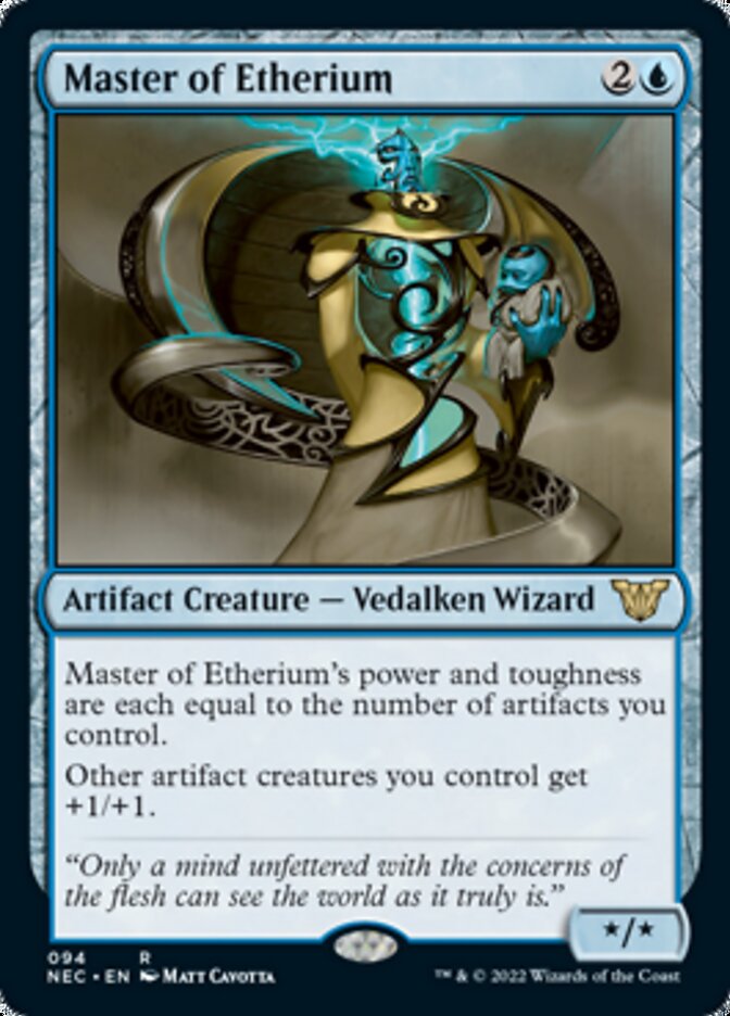 Master of Etherium [Kamigawa: Neon Dynasty Commander] | Webway Games