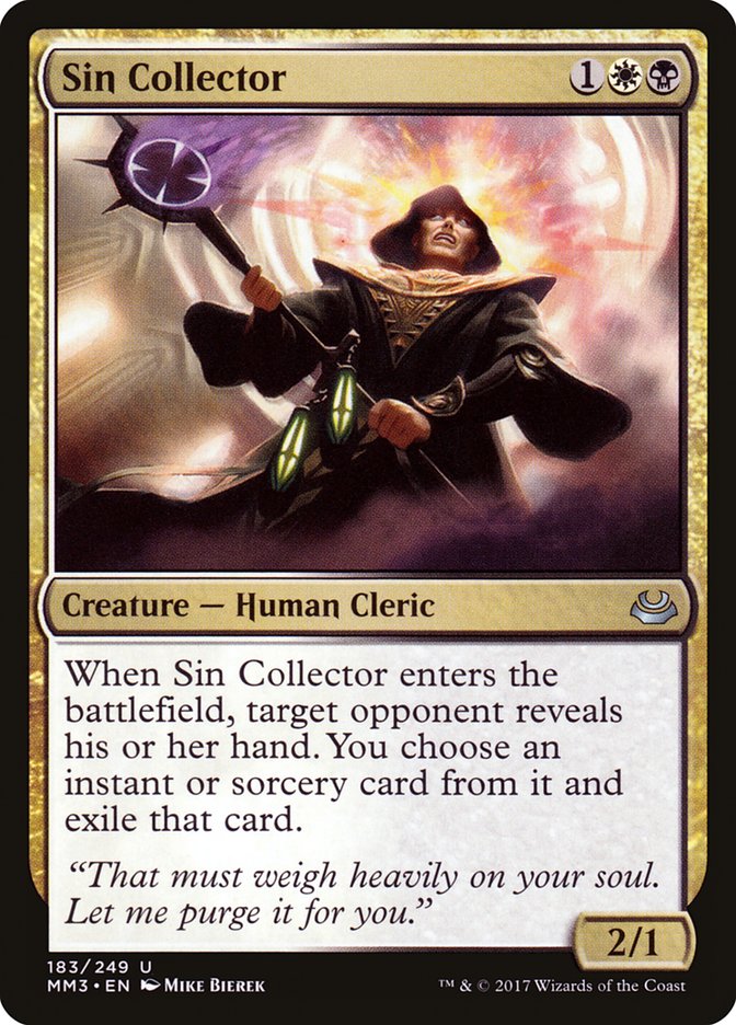 Sin Collector [Modern Masters 2017] | Webway Games
