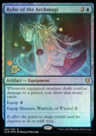 Robe of the Archmagi [Commander Legends: Battle for Baldur's Gate Prerelease Promos] | Webway Games