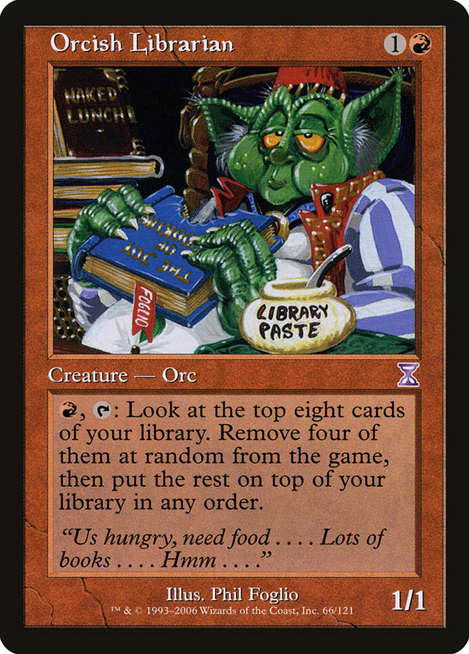 Orcish Librarian [Time Spiral Timeshifted] | Webway Games