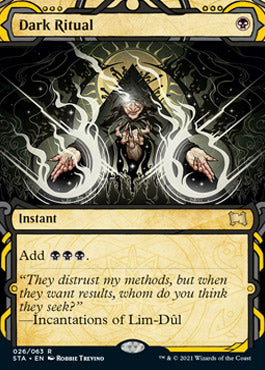 Dark Ritual  (Etched Foil) [Strixhaven Mystical Archive] | Webway Games