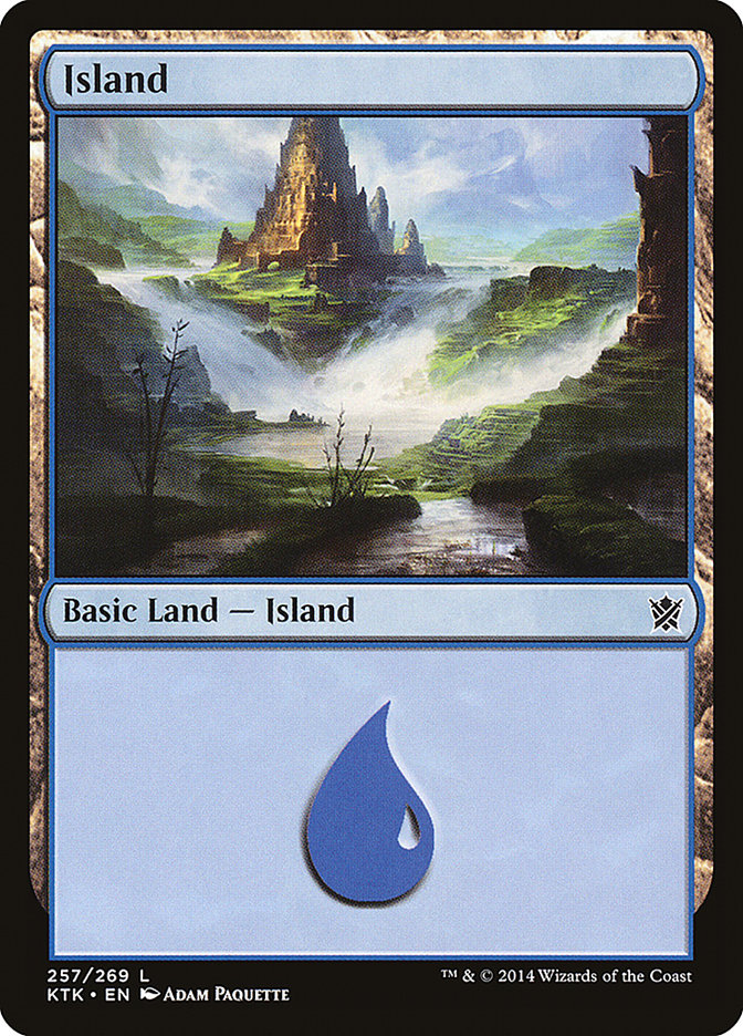 Island (#257) [Khans of Tarkir] | Webway Games
