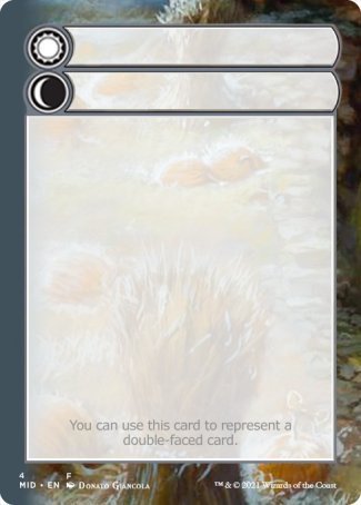 Helper Card (4/9) [Innistrad: Midnight Hunt Tokens] | Webway Games