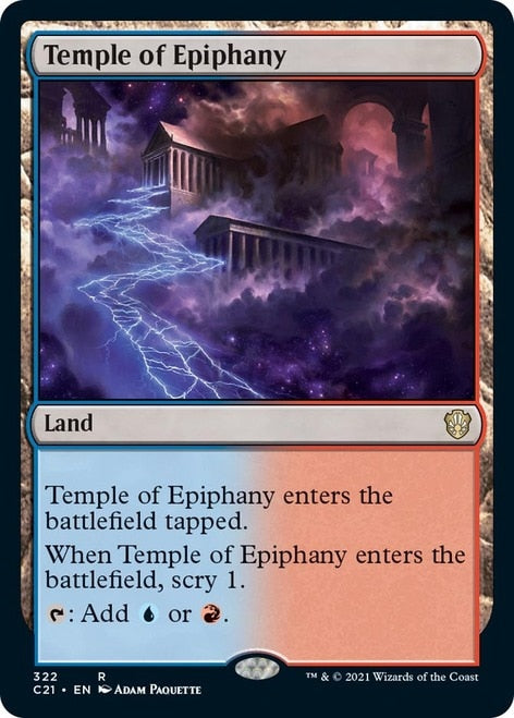 Temple of Epiphany [Commander 2021] | Webway Games