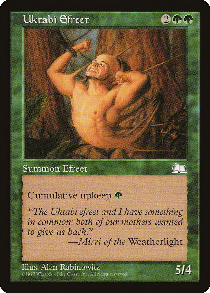 Uktabi Efreet [Weatherlight] | Webway Games