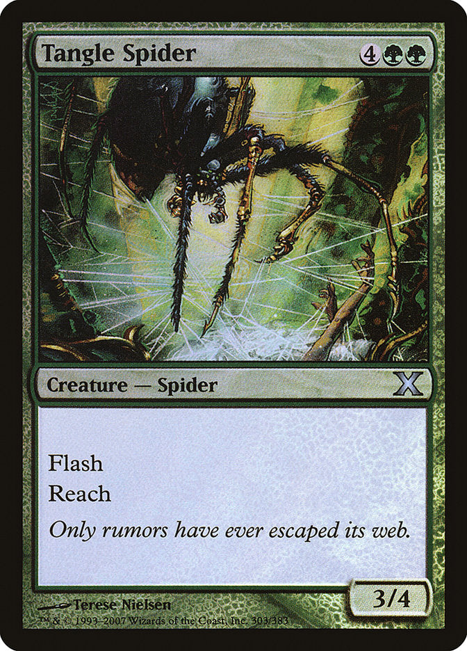 Tangle Spider (Premium Foil) [Tenth Edition] | Webway Games