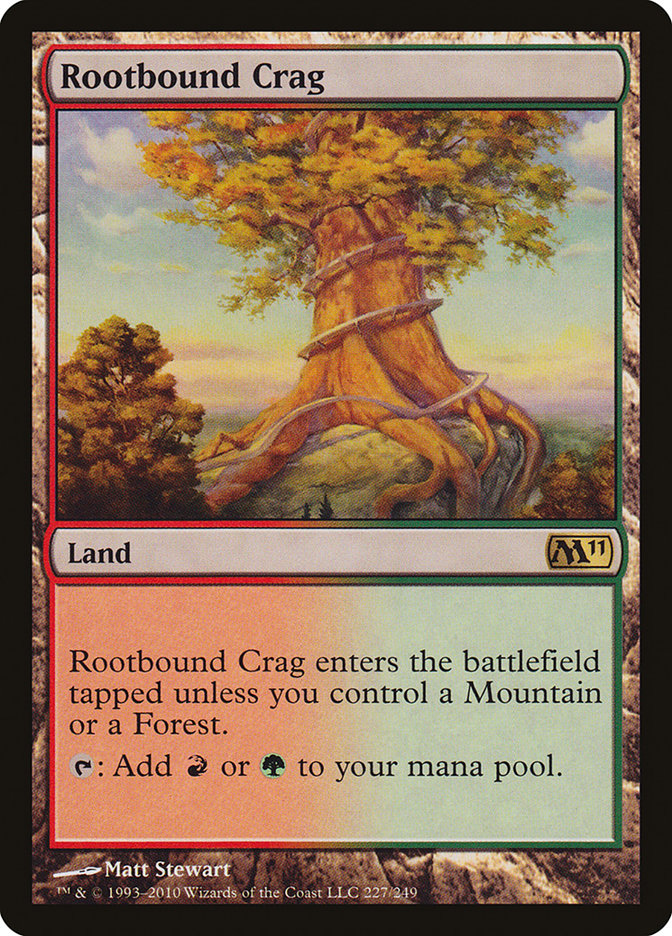 Rootbound Crag [Magic 2011] | Webway Games