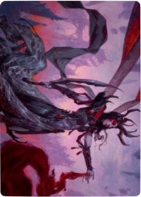Drana, the Last Bloodchief Art Card [Zendikar Rising Art Series] | Webway Games