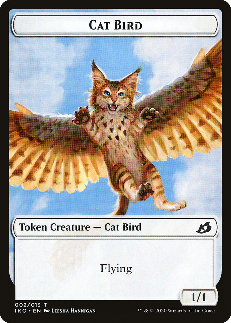 Cat Bird // Spirit Double-Sided Token [Starter Commander Decks] | Webway Games