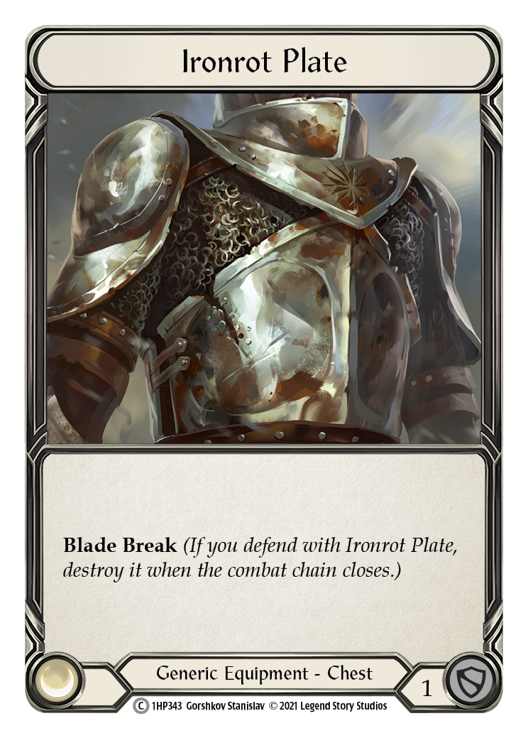 Ironrot Plate [1HP343] | Webway Games