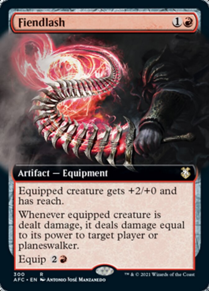 Fiendlash (Extended) [Dungeons & Dragons: Adventures in the Forgotten Realms Commander] | Webway Games